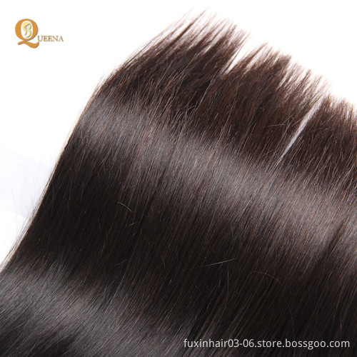Top Grade 8A Silky Straight Virgin Remy Hair Wholesale Human Hair Dubai 100% Real Mink Brazilian Hair Weft